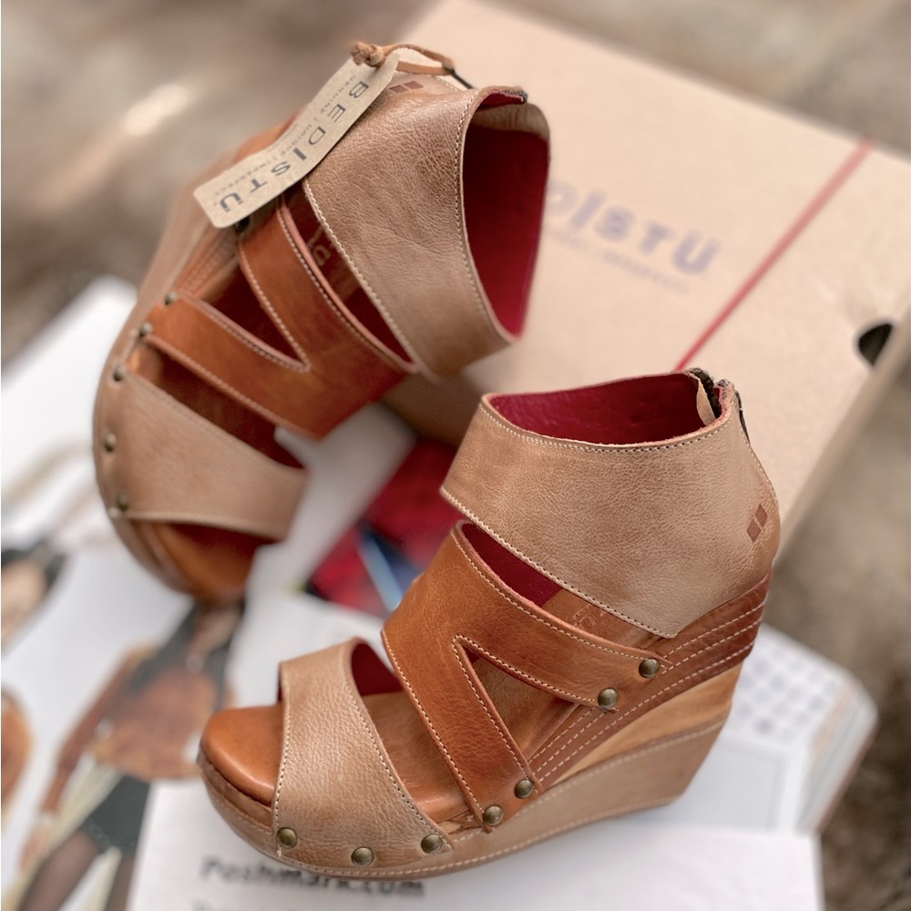 Bed Stu Jacey Wedge Sandals